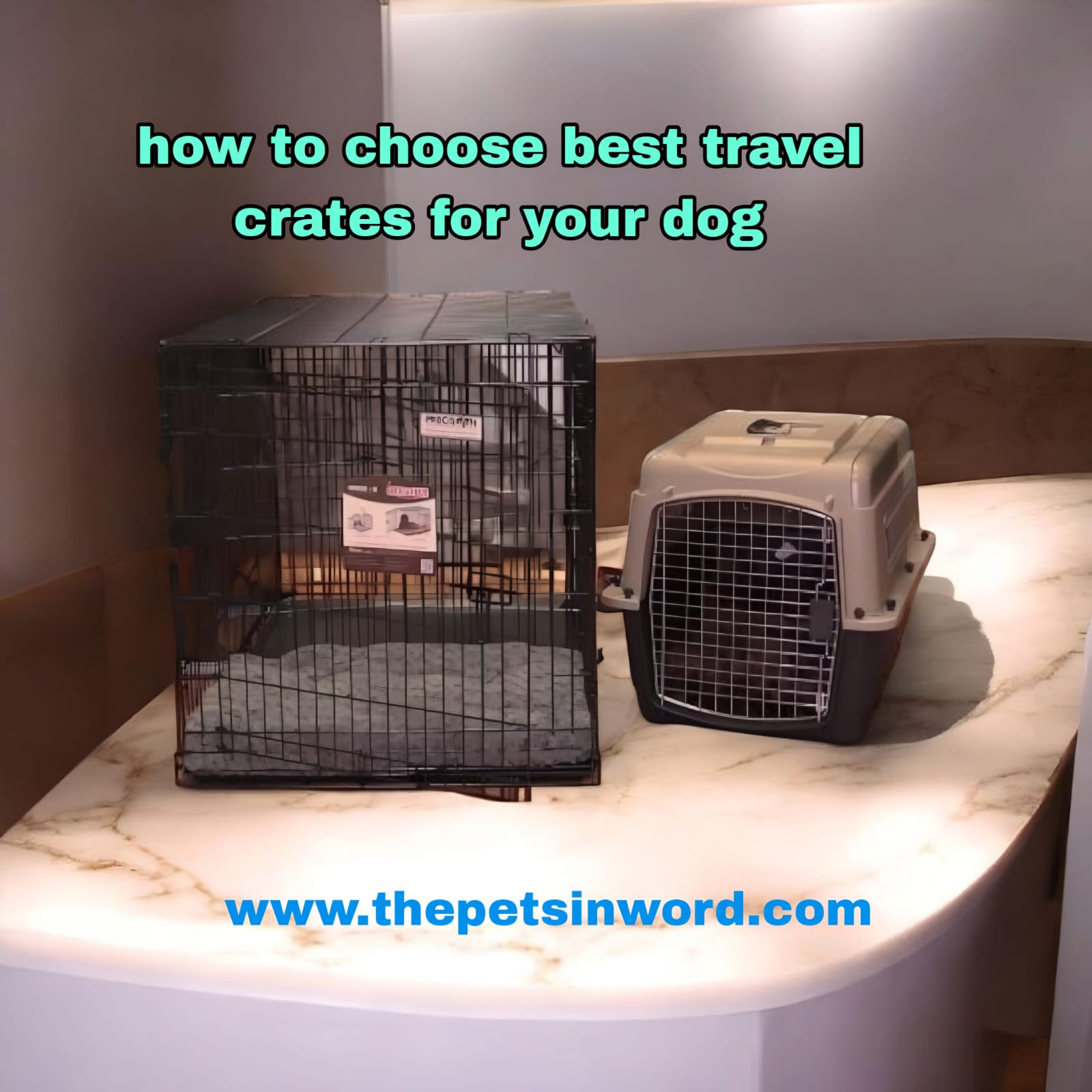 Travel Crates For French bulldogs
