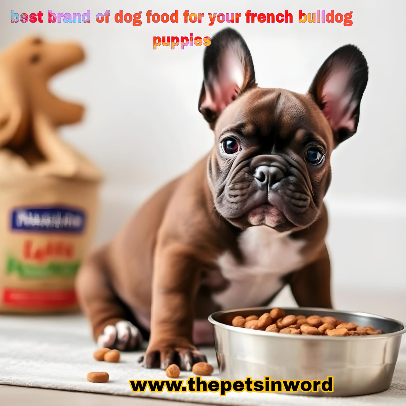 best brand of dog food for French Bulldog puppies
