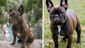 Chocolate French Bulldog