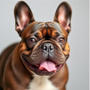 Chocolate French Bulldog