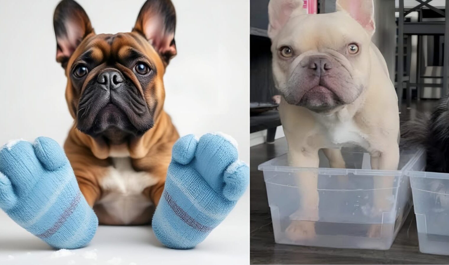 Soaking Paws in Epsom Salt for Allergies in French Bulldogs: