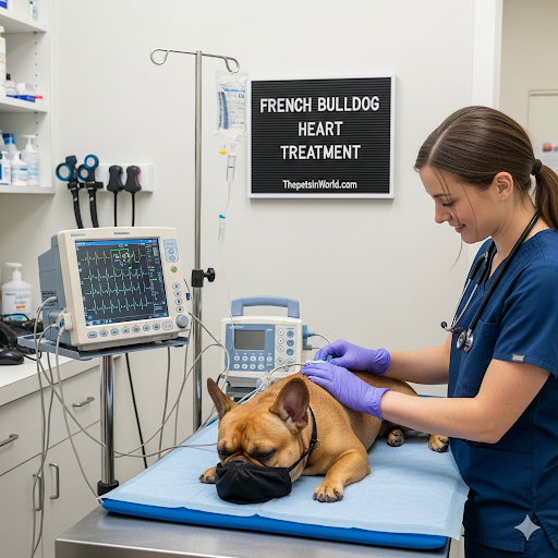 French Bulldog Heart Treatment-thepetsinworld.com French Bulldog Heart Treatment-thepetsinworld.com